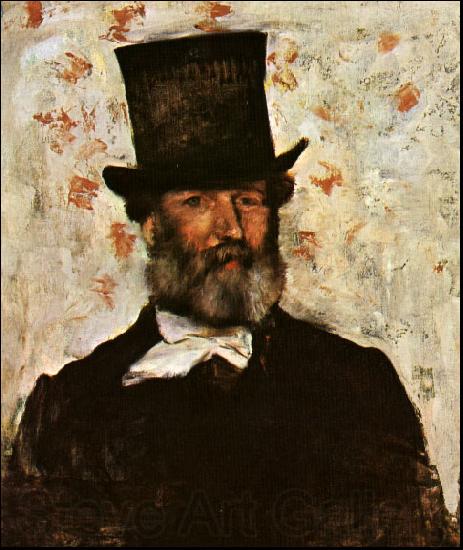 Edgar Degas Leopold Levert Norge oil painting art